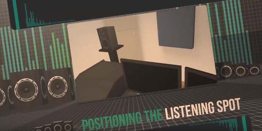 Positioning the listening spot GIK Acoustics video tutorial