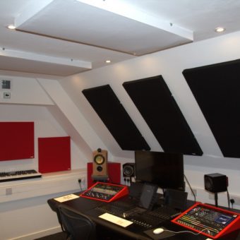 GIK Acoustics Abbey Road studios ceiling cloud 242 acoustic panel