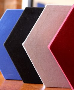 GIK ACoustics hexagon acoustic panel color options