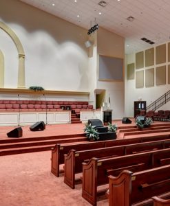 Church Acoustics and house of worship using GIK Acoustics panels on walls